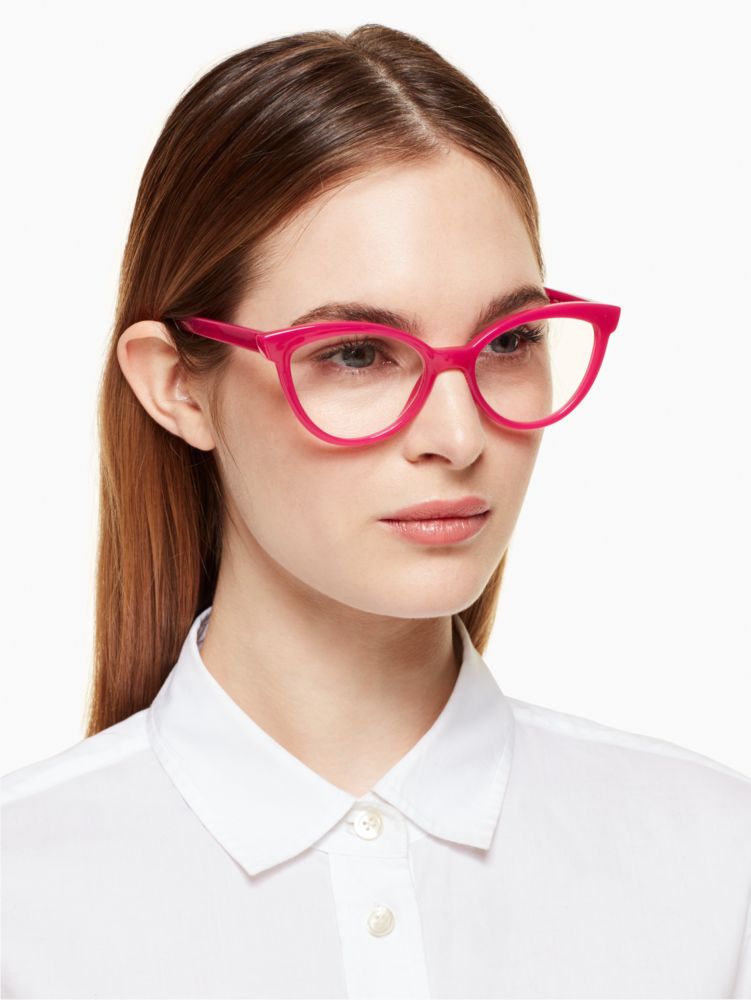 Danna - Cat Eye Pink Glasses For Women