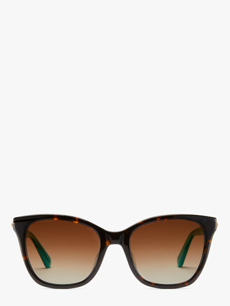 Kate Spade,Desi Polarized Sunglasses,sunglasses,Brown Tortoise