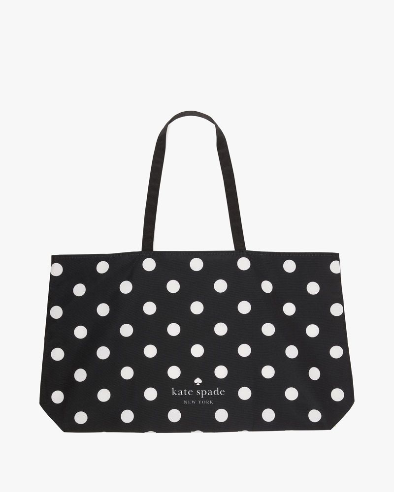 Kate spade beach bag black and white new arrivals