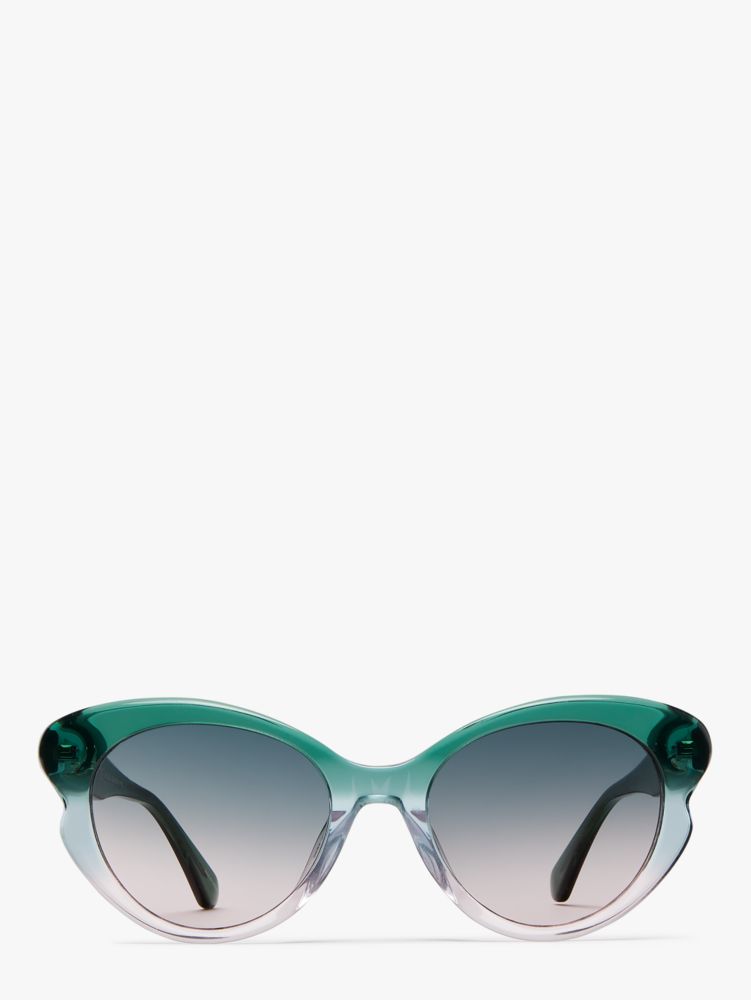 Kate Spade,Elina Sunglasses,Green