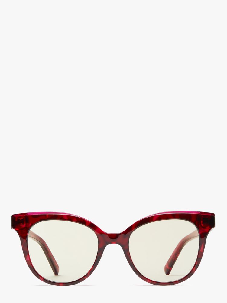 Kate Spade,Everlee Readers,Cat Eye,Reading,Plastic,Logo,Casual,Clear