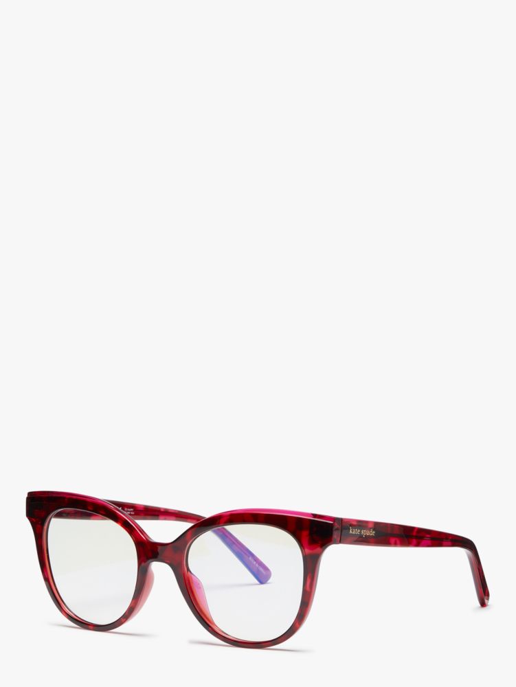 Kate Spade,Everlee Readers,Cat Eye,Reading,Plastic,Logo,Casual,Clear