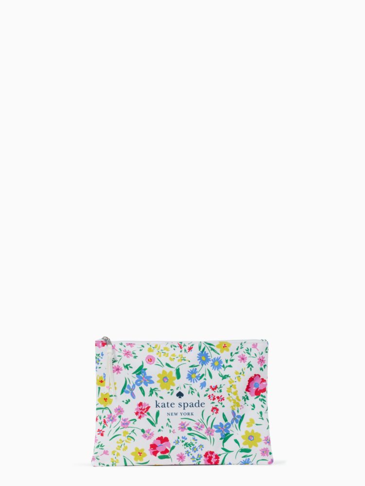 Kate Spade I Need A Vacation Gia Clutch popular Bag Cosmetic Pouch