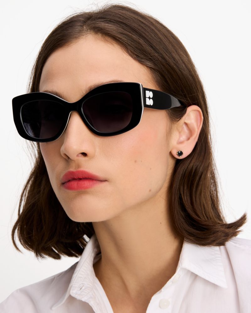 Kate spade 2024 black sunglasses