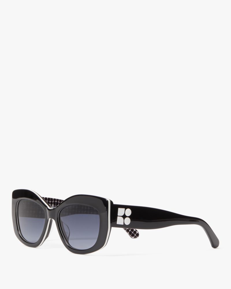 Kate Spade,Frida Sunglasses,Black