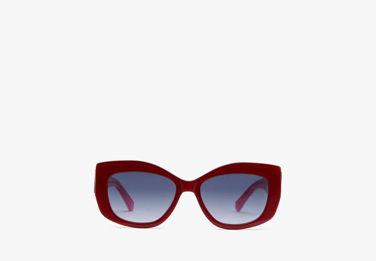 Kate Spade,Frida Sunglasses,Red image number 0