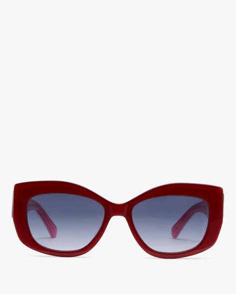 Kate Spade,Frida Sunglasses,Red