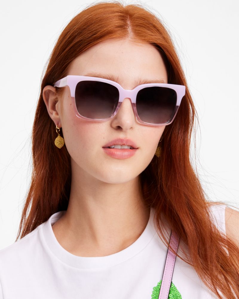 Kate Spade,Harlow Sunglasses,Violet