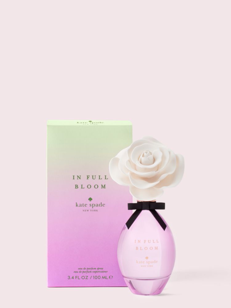 Kate Spade,イン フル ブルーム 3.4 oz スプレー,香水,ホワイト