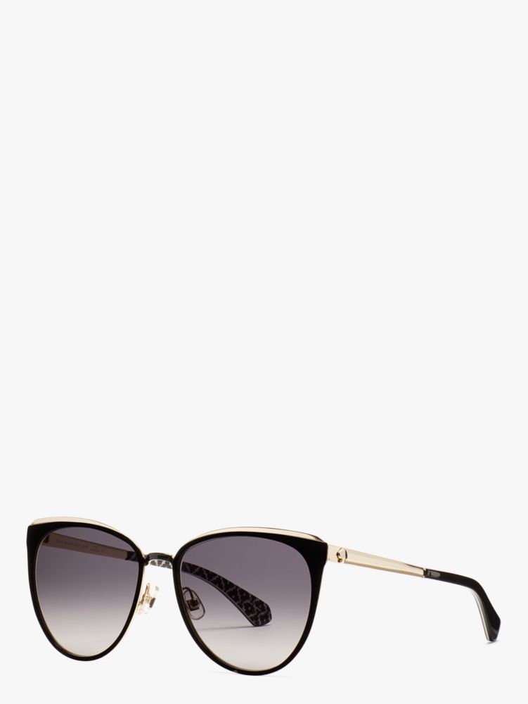 Kate Spade,jabrea sunglasses,sunglasses,Black