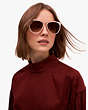 Kate Spade,jabrea sunglasses,sunglasses,Pink