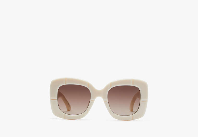 Kate Spade,Josey Sunglasses,Ivory image number 0