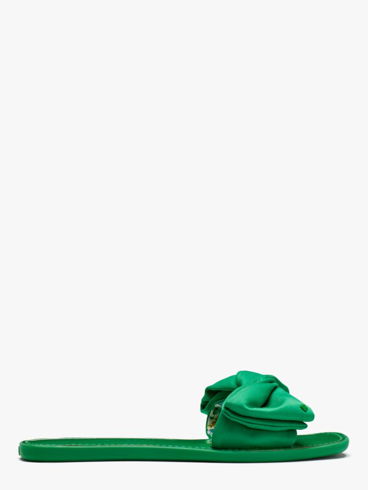 Kate Spade,Bikini Bow Slide Sandals,