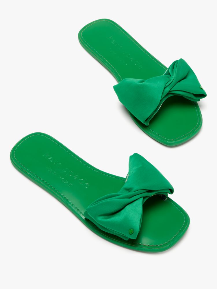 Bikini Bow Slide Sandals Kate Spade New York