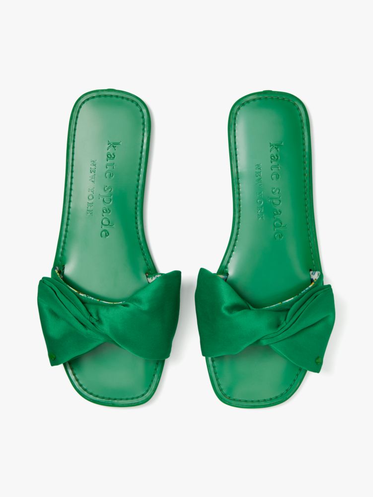 Kate Spade,Bikini Bow Slide Sandals,