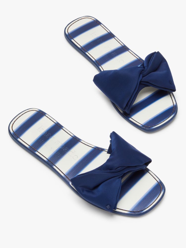 Kate Spade,Bikini Bow Slide Sandals,