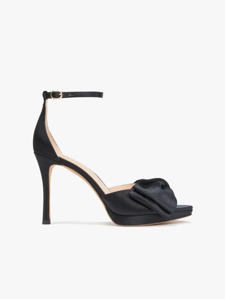 Kate Spade,bridal bow sandals,sandals,Black