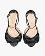 Kate Spade,bridal bow sandals,sandals,Black