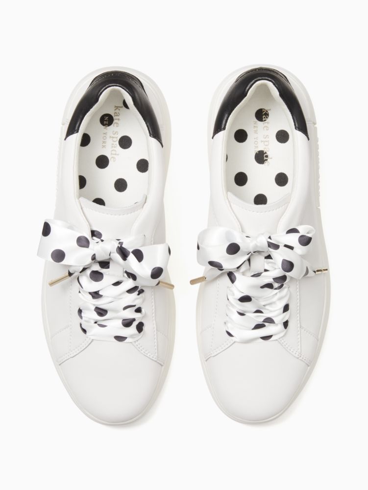 Kate Spade,リフト スニーカー,シューズ,ホワイト／ブラック