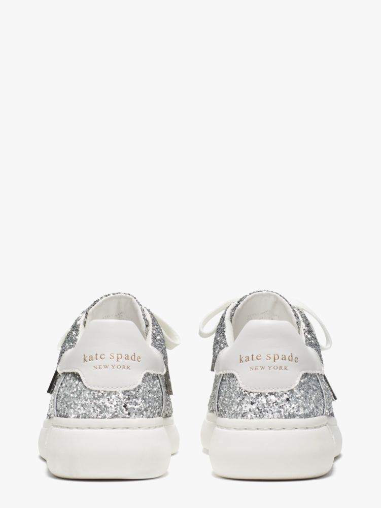 Kate spade store silver sneakers