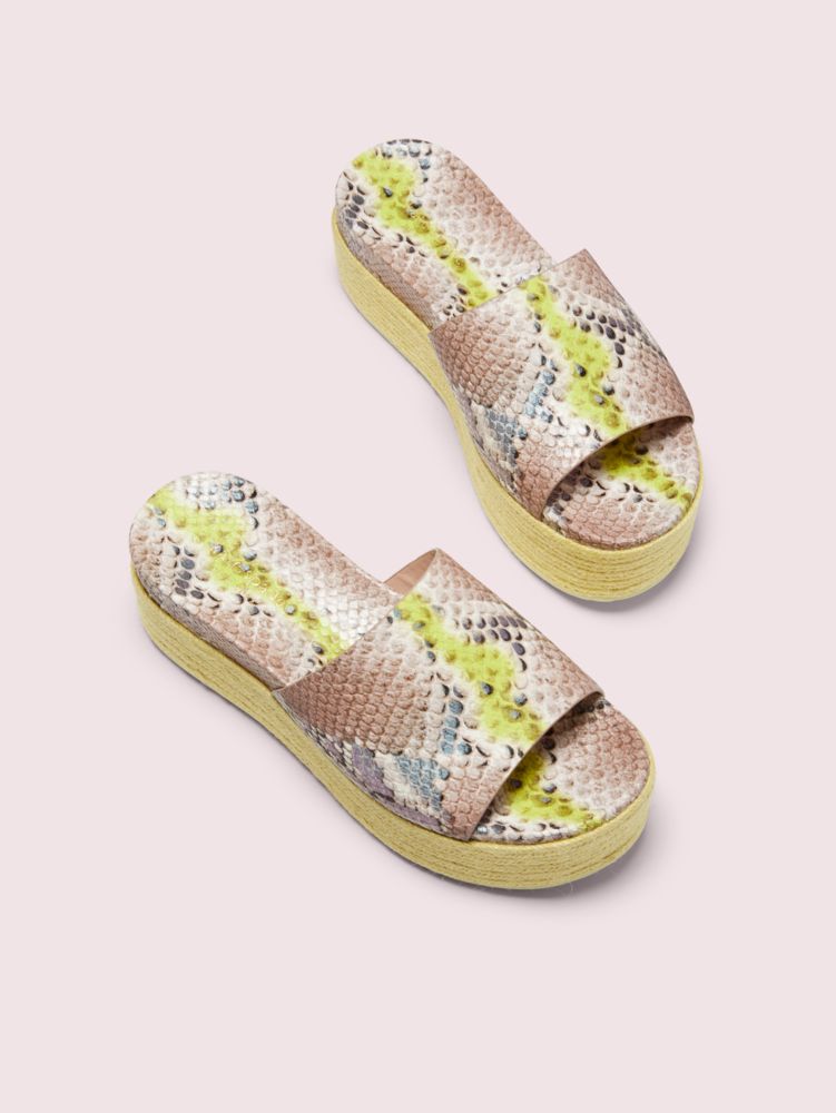 Kate Spade,Zia Platform Slide Sandals,