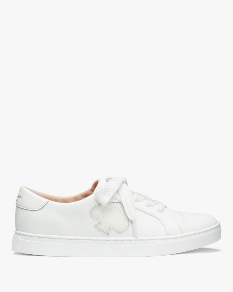 Kate Spade,fez sneaker,sneakers,White