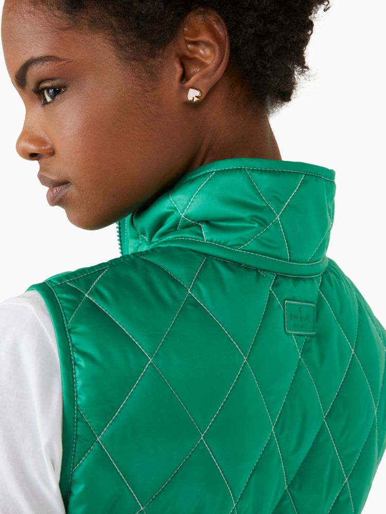 Buy Red Green Reversible Quilted Coat- NVQJ305
