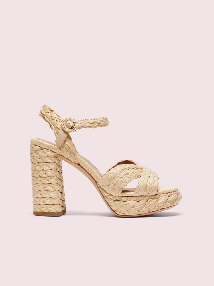 Kate spade raffia sandals new arrivals