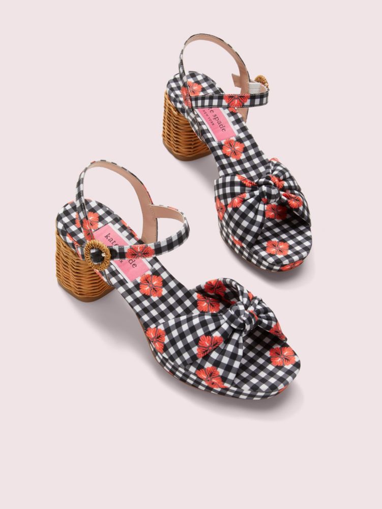 Kate Spade,hayden knot platform sandals,heels,