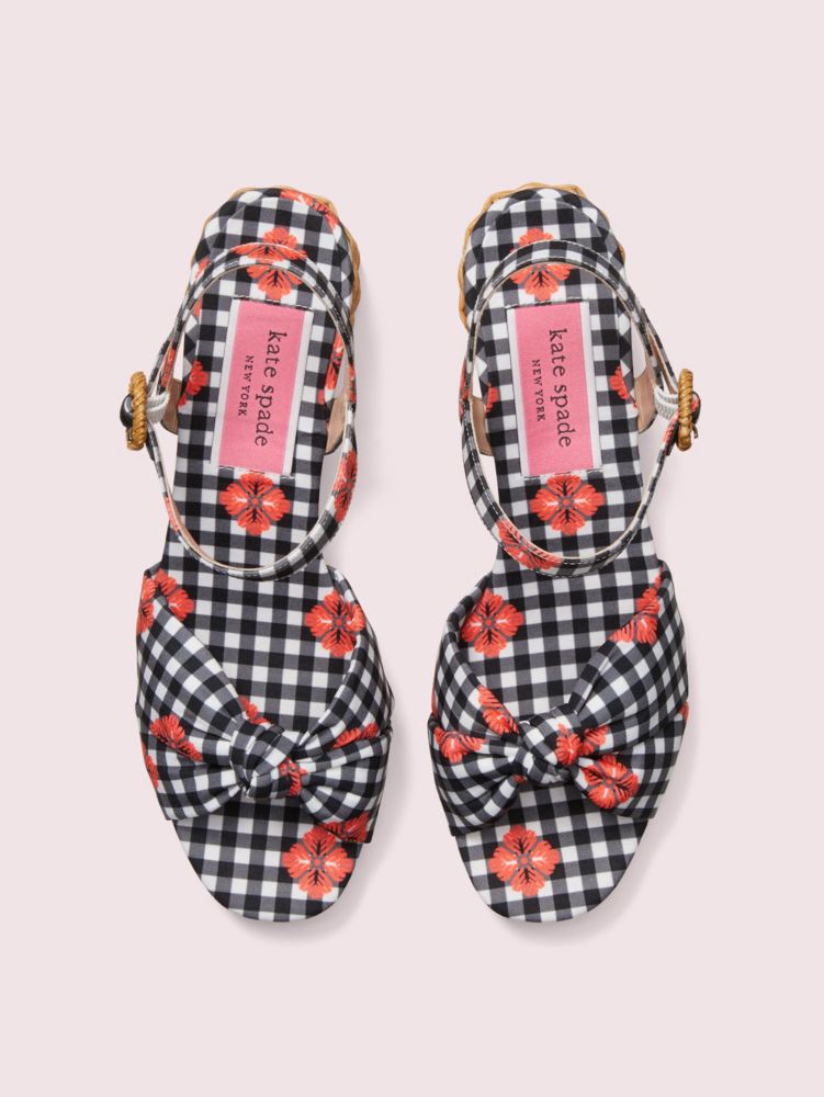 Kate Spade,hayden knot platform sandals,heels,