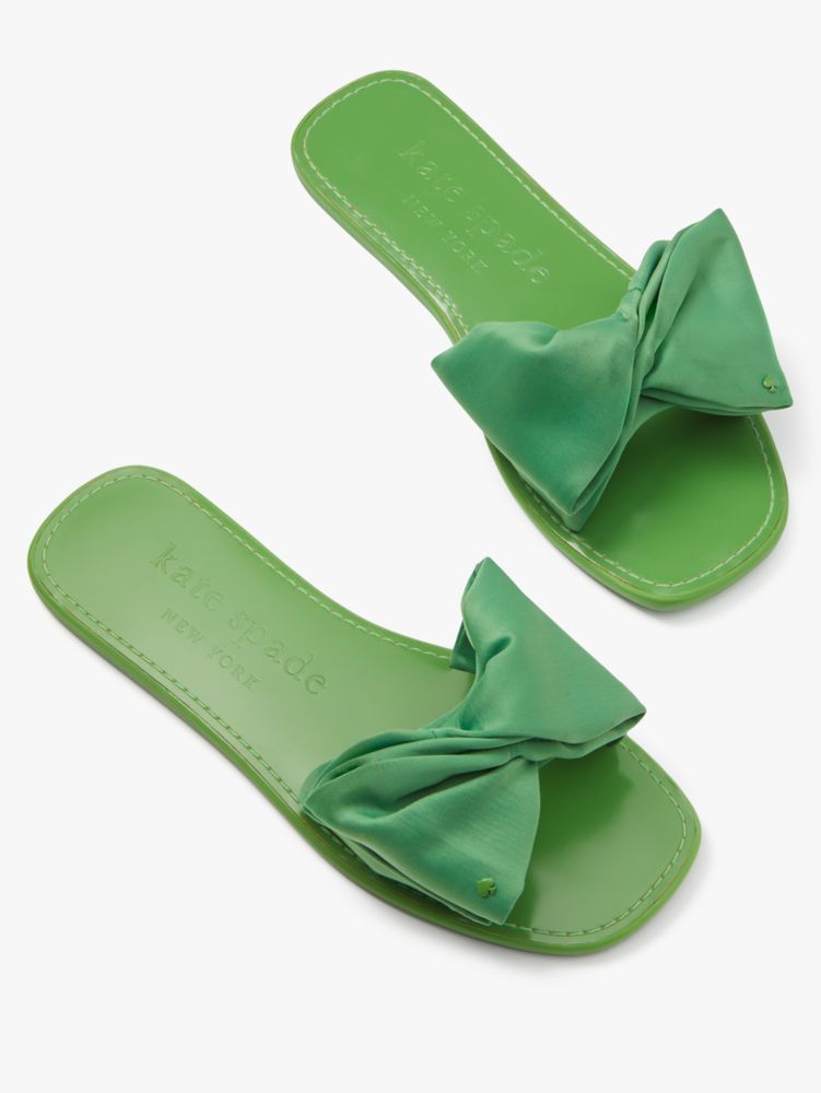 Bikini Bow Slide Sandals Kate Spade New York