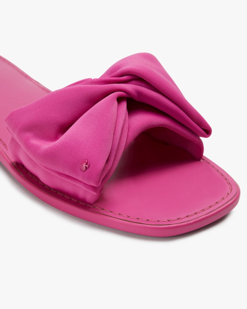 Kate Spade,Bikini Bow Slide Sandals,