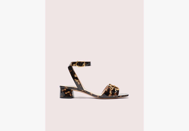 Kate Spade,lagoon spade chain sandals,sandals,Light Tan image number 0