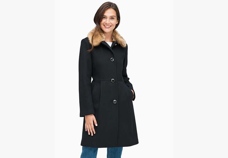Kate Spade,fit and flare coat,jackets & coats,