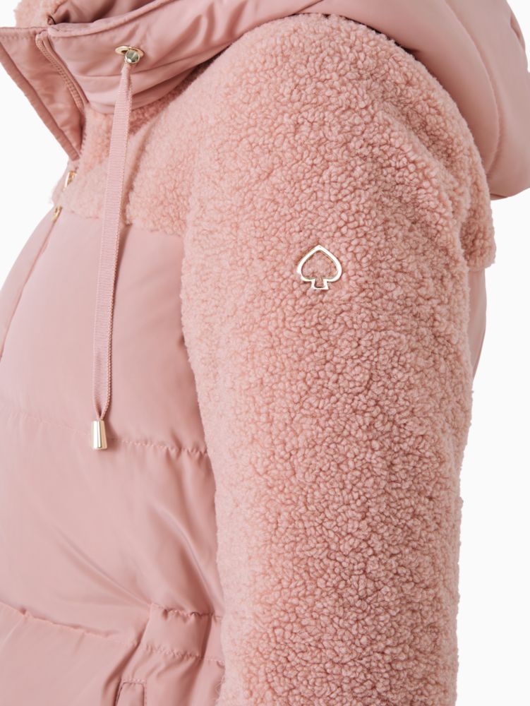 Kate spade best sale logo sherpa hoodie