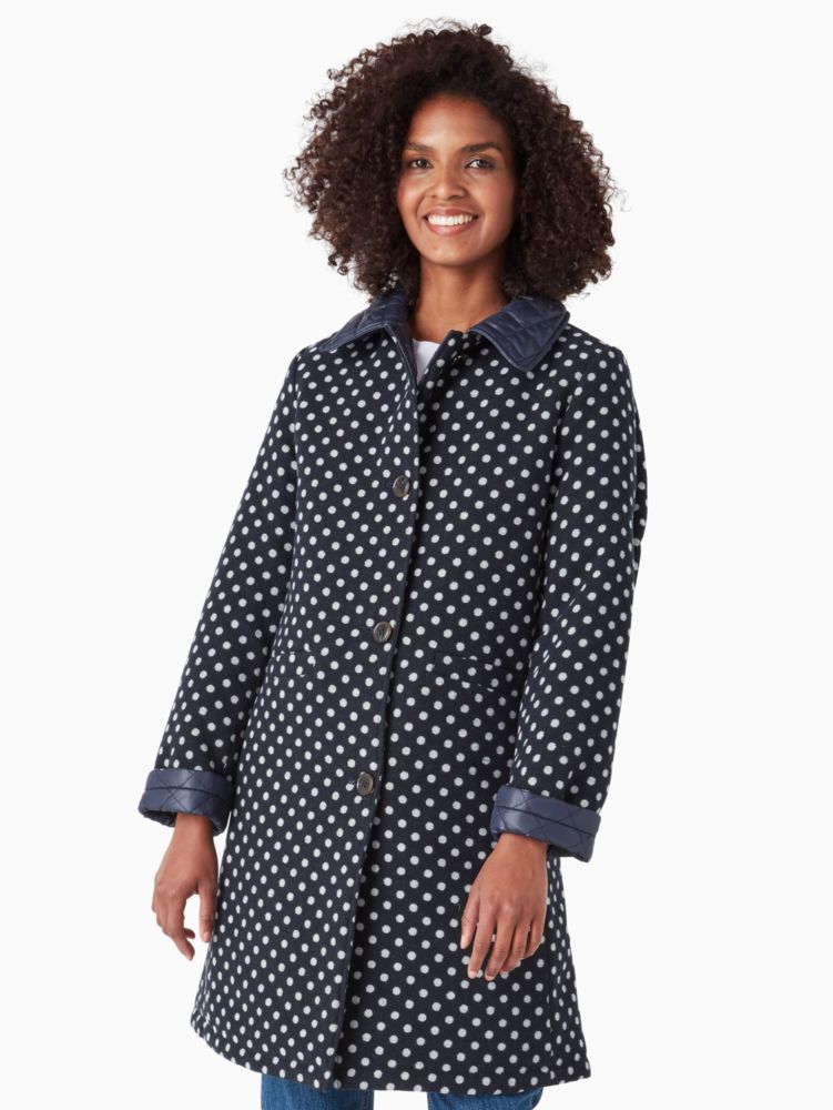 Reversible Quilted Trench Coat