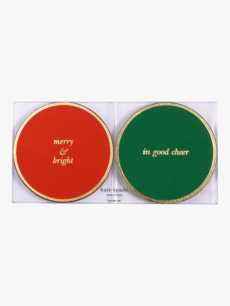 Kate Spade,All Decked Out Coaster Set,Multi