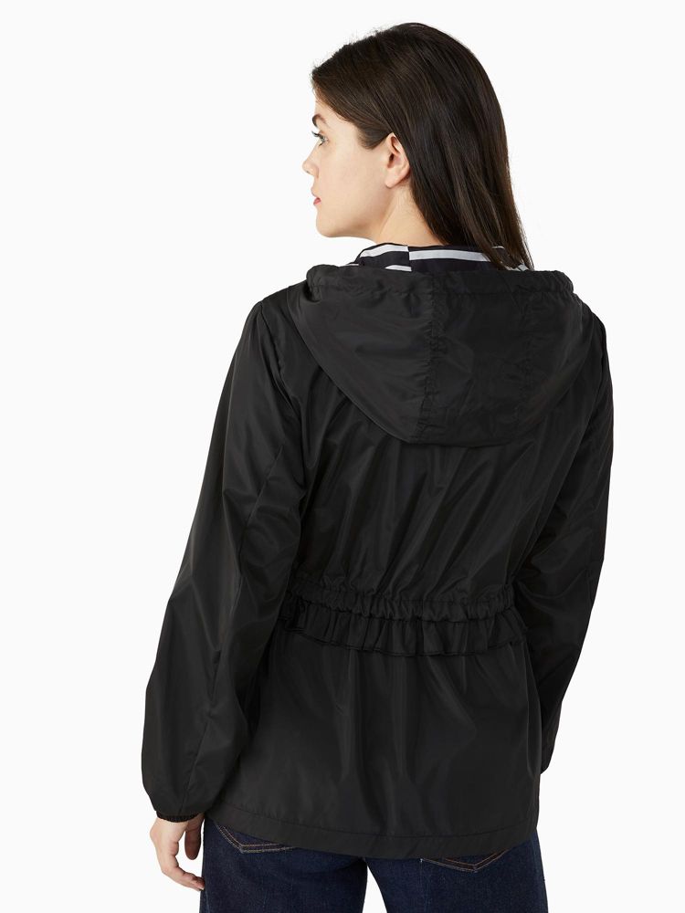 Blouson Sleeve Placket Dress, Night Owl