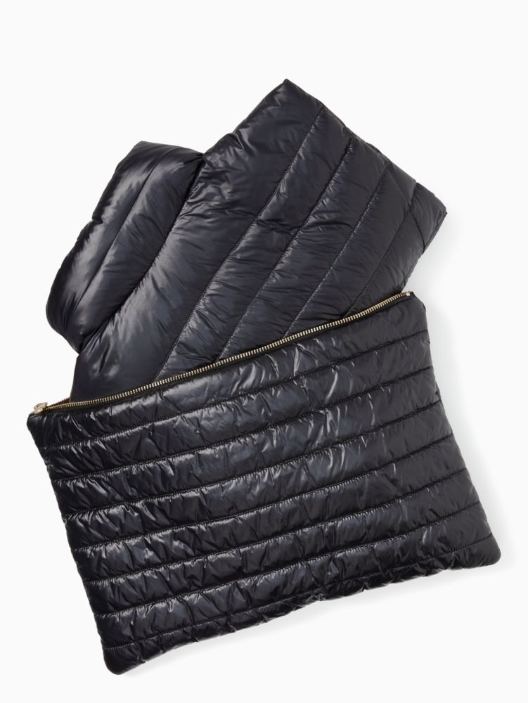 Kate Spade,アメレックス パッカブル ダウン ジャケット,ウェア,ブラック