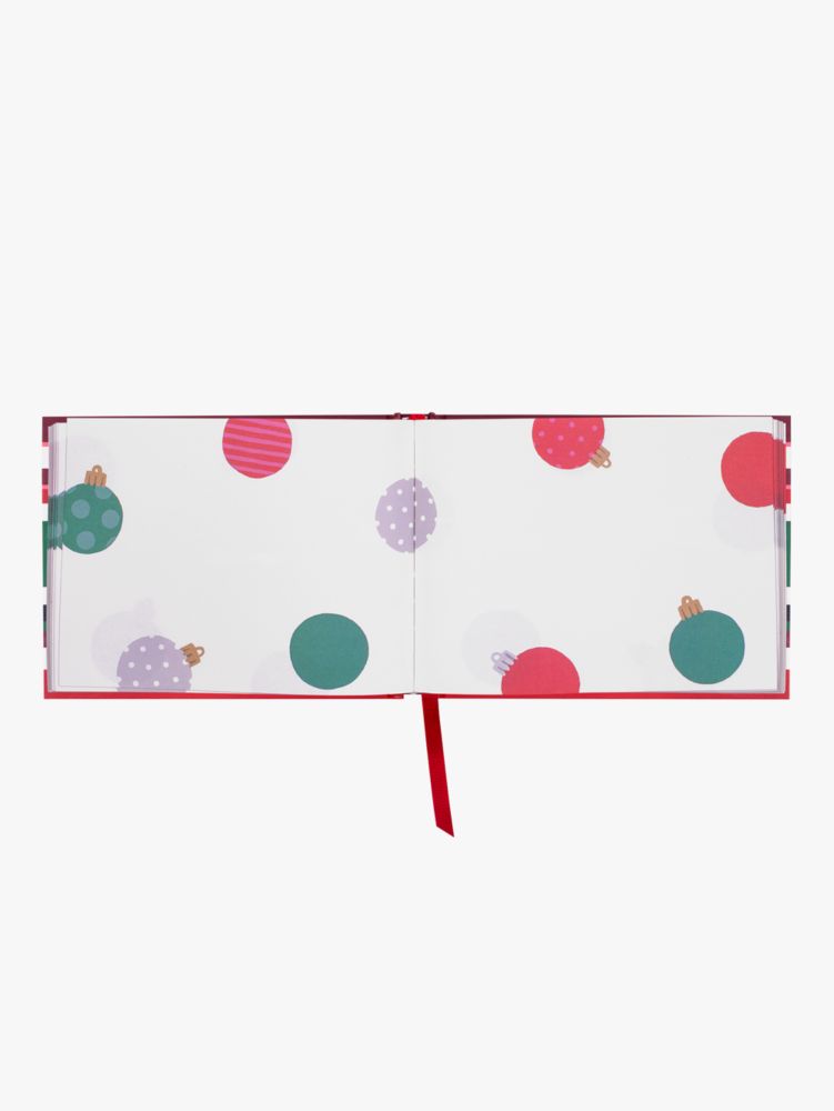 Kate Spade,Jolly Stripe Memory Book,