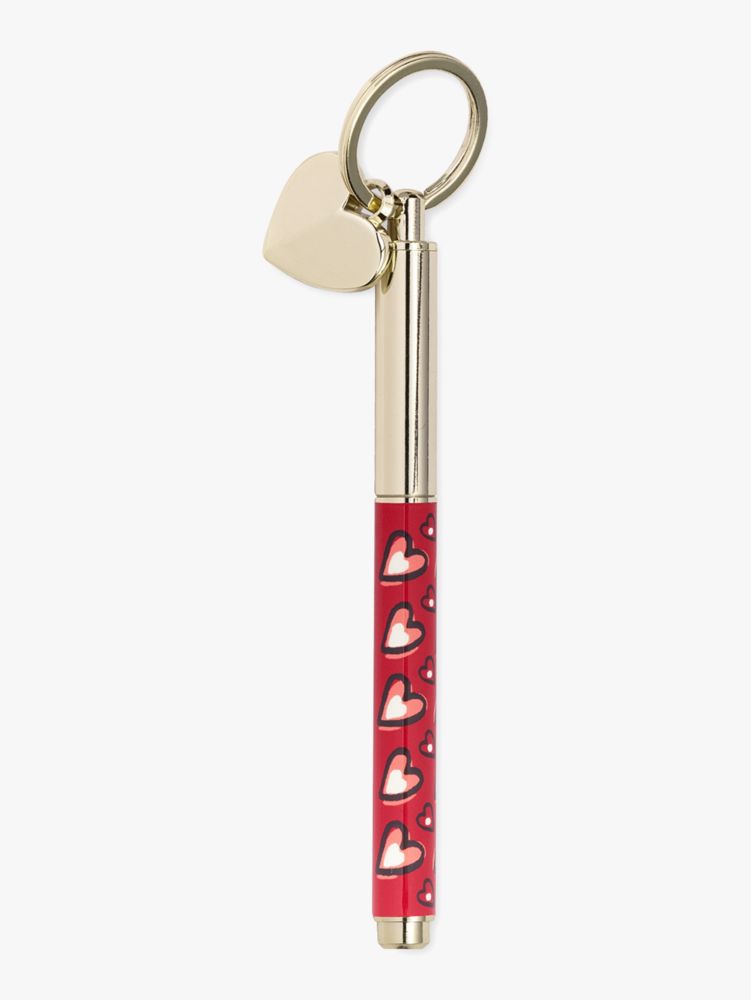 Valentine's Day Ink Pen Key Fob | Kate Spade New York