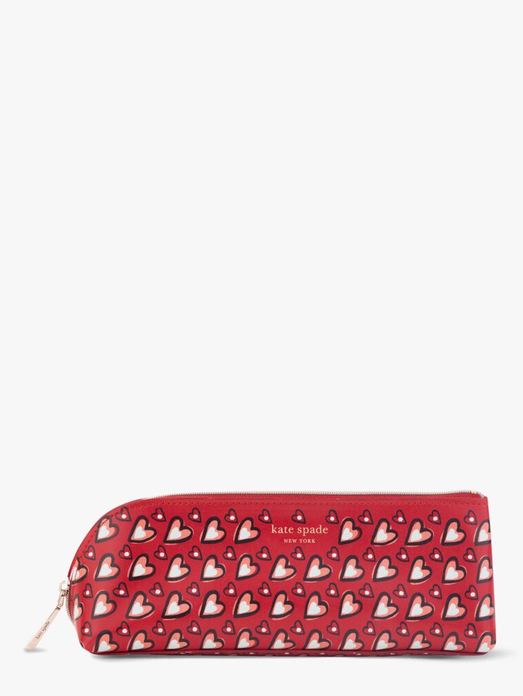 Kate Spade Vintage Cherry Dot Pencil Case | AJ BOUTIQUE, LLC