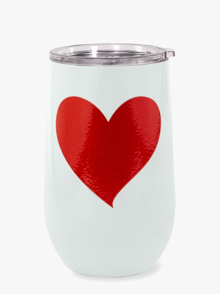 Kate Spade,Valentine's Day Stainless Steel Wine Tumbler,
