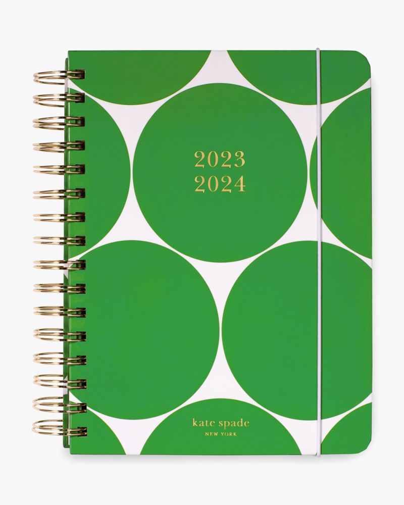 Kate Spade,Joy Dot Green 2023-24 17-month Large Planner,