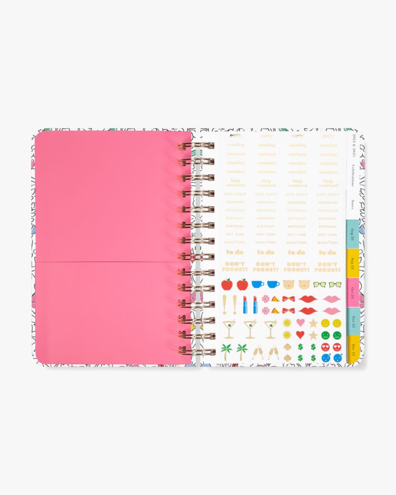 Tropical Flora 2023-24 17-Month Medium Planner