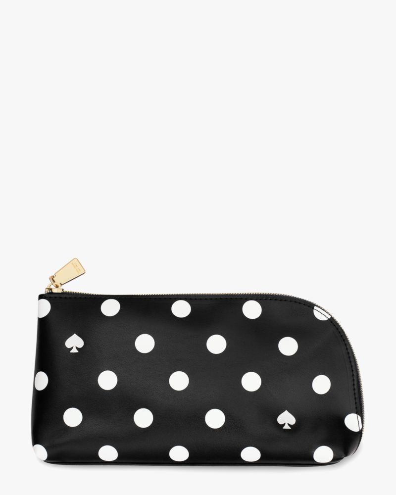 Kate Spade,Picture Dot Planner Accessory Pouch,Black