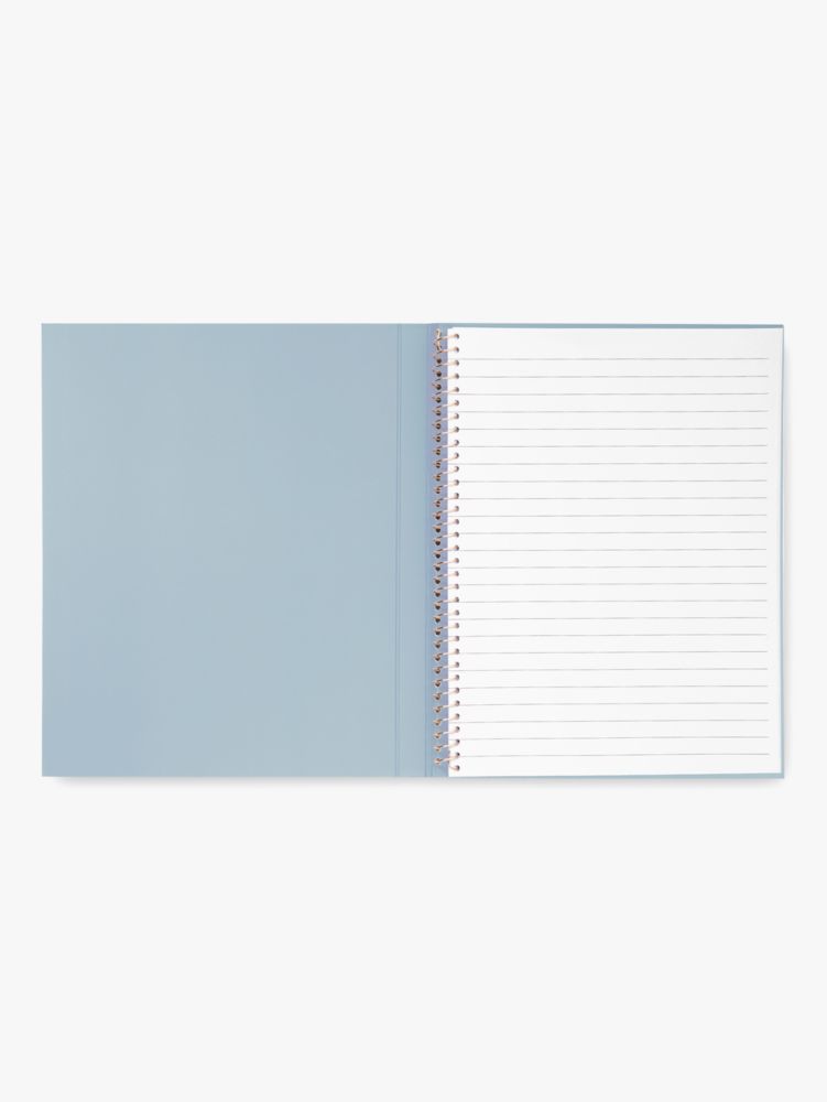 Kate Spade,Flower Bed Notebook,Blue Multi