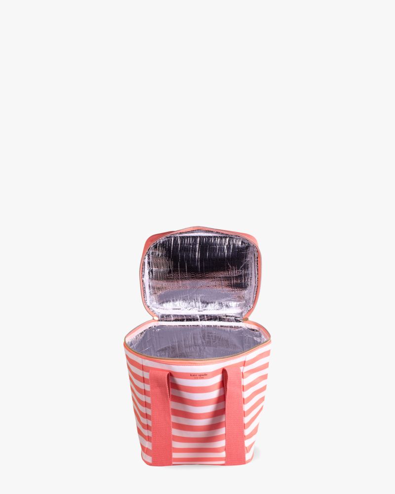 Kate Spade,Terrace Stripe Wine Cooler Bag,