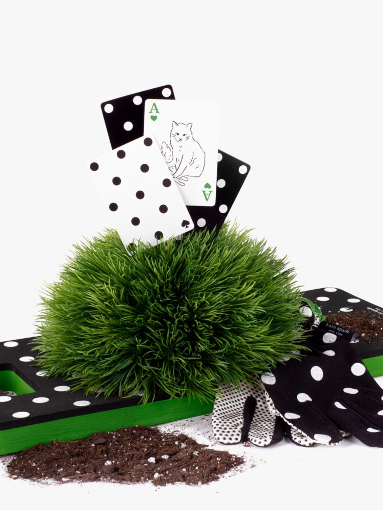 Kate Spade,Picture Dot Pad & Gloves Set,