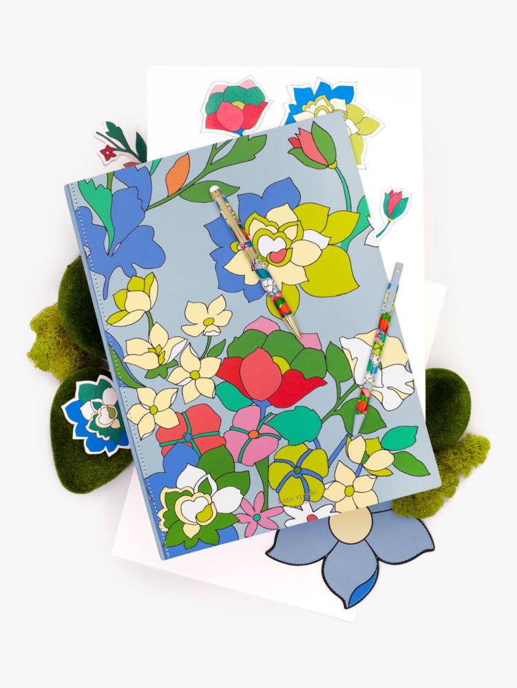 Kate Spade,Flower Bed Click Pen Set,